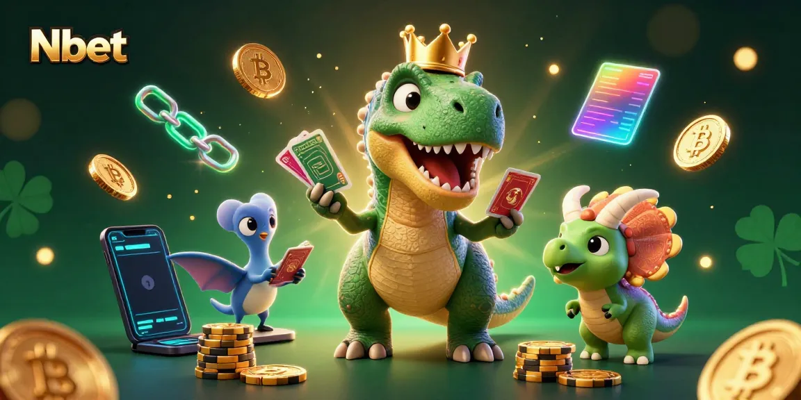 Players engage with Nbet's exciting casino games under a vibrant fantasy atmosphere.