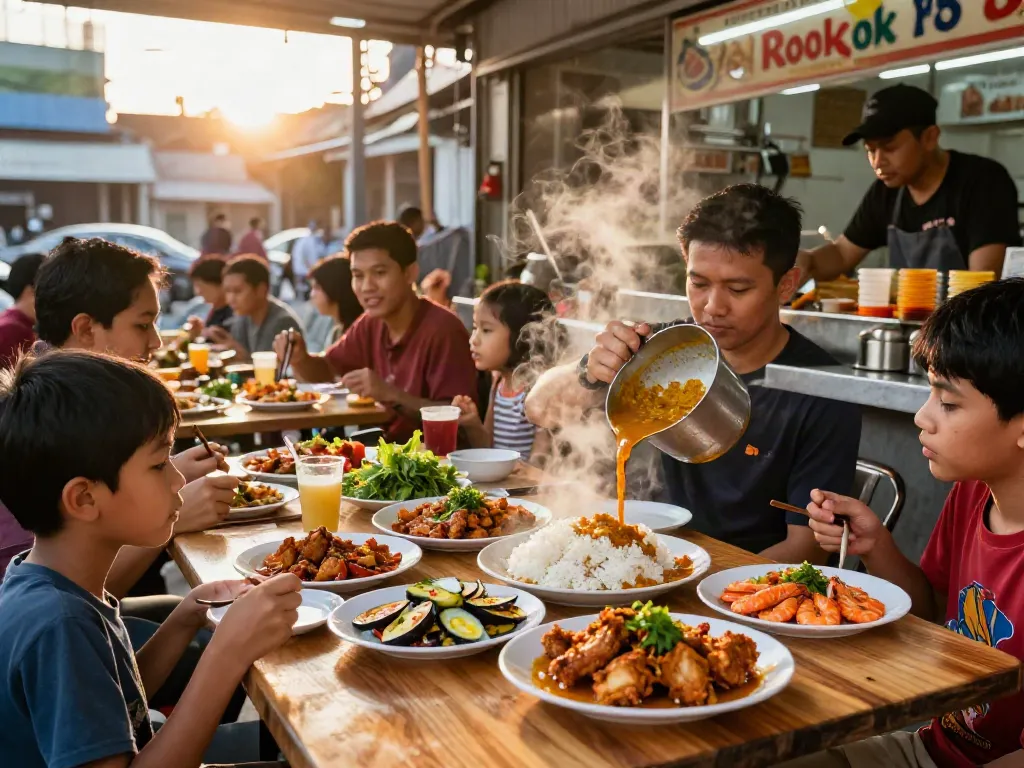 Experience authentic Nasi Kandar at Rokok88 with vibrant dishes and welcoming atmosphere, perfect for rokok88 login users.